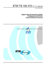 Die Norm ETSI TS 102472-V1.1.1 5.6.2006 Ansicht