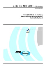 Die Norm ETSI TS 102589-V1.1.1 6.2.2009 Ansicht