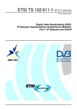Die Norm ETSI TS 102611-1-V1.3.1 18.3.2010 Ansicht