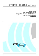 Die Norm ETSI TS 102694-1-V8.0.0 1.7.2011 Ansicht