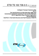 Die Norm ETSI TS 102708-2-2-V1.1.1 30.3.2010 Ansicht