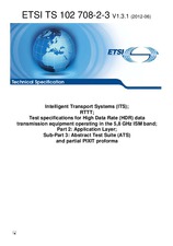 Die Norm ETSI TS 102708-2-3-V1.3.1 11.6.2012 Ansicht