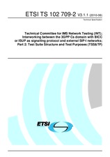 Die Norm ETSI TS 102709-2-V3.1.1 16.6.2010 Ansicht