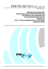 Die Norm ETSI TS 102710-1-V3.1.1 24.5.2011 Ansicht