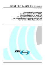 Die Norm ETSI TS 102726-3-V1.1.1 8.10.2009 Ansicht
