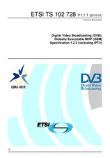Die Norm ETSI TS 102728-V1.1.1 27.1.2010 Ansicht