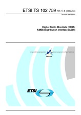Die Norm ETSI TS 102759-V1.1.1 17.10.2008 Ansicht