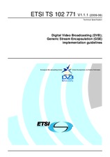 Die Norm ETSI TS 102771-V1.1.1 16.6.2009 Ansicht