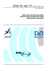 Die Norm ETSI TS 102771-V1.2.1 3.5.2011 Ansicht