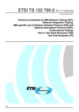Die Norm ETSI TS 102790-2-V1.1.1 24.3.2010 Ansicht
