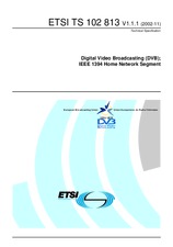 Die Norm ETSI TS 102813-V1.1.1 5.11.2002 Ansicht