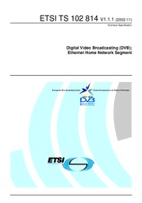 Die Norm ETSI TS 102814-V1.1.1 5.11.2002 Ansicht