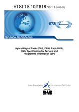 Die Norm ETSI TS 102818-V3.1.1 20.1.2015 Ansicht
