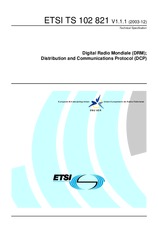 Die Norm ETSI TS 102821-V1.1.1 3.12.2003 Ansicht