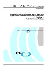Die Norm ETSI TS 102822-1-V1.3.1 23.1.2006 Ansicht