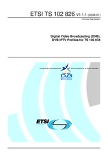 Die Norm ETSI TS 102826-V1.1.1 18.7.2008 Ansicht