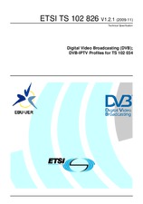 Die Norm ETSI TS 102826-V1.2.1 20.11.2009 Ansicht