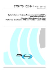 Die Norm ETSI TS 102841-V1.2.1 22.2.2011 Ansicht