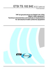 Die Norm ETSI TS 102842-V1.2.1 7.12.2010 Ansicht