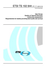 Die Norm ETSI TS 102844-V1.1.1 4.10.2010 Ansicht