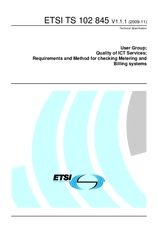 Die Norm ETSI TS 102845-V1.1.1 18.11.2009 Ansicht