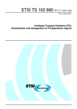 Die Norm ETSI TS 102860-V1.1.1 12.5.2011 Ansicht