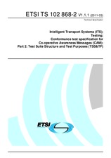 Die Norm ETSI TS 102868-2-V1.1.1 30.3.2011 Ansicht