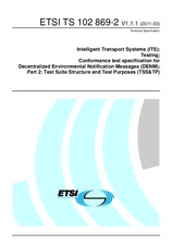 Die Norm ETSI TS 102869-2-V1.1.1 31.3.2011 Ansicht
