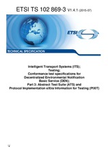 Die Norm ETSI TS 102869-3-V1.4.1 23.7.2015 Ansicht