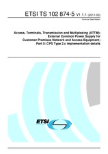Die Norm ETSI TS 102874-5-V1.1.1 3.5.2011 Ansicht