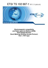 Die Norm ETSI TS 102887-1-V1.1.1 10.7.2013 Ansicht