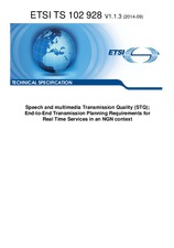 Die Norm ETSI TS 102928-V1.1.3 9.9.2014 Ansicht