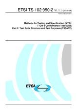 Die Norm ETSI TS 102950-2-V1.1.1 8.4.2011 Ansicht