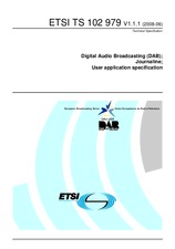 Die Norm ETSI TS 102979-V1.1.1 26.6.2008 Ansicht