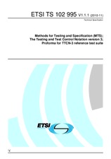 Die Norm ETSI TS 102995-V1.1.1 5.11.2010 Ansicht