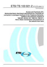 UNGÜLTIG ETSI TS 103021-2-V1.1.2 19.9.2003 Ansicht