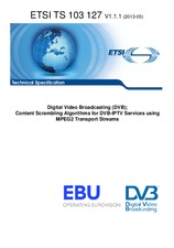 Die Norm ETSI TS 103127-V1.1.1 15.5.2013 Ansicht