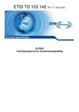 Die Norm ETSI TS 103142-V1.1.1 24.4.2013 Ansicht