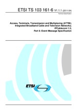 Die Norm ETSI TS 103161-6-V1.1.1 13.4.2011 Ansicht