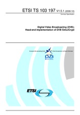 Die Norm ETSI TS 103197-V1.5.1 21.10.2008 Ansicht