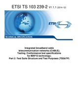 Die Norm ETSI TS 103239-2-V1.1.1 8.12.2014 Ansicht