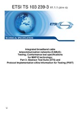 Die Norm ETSI TS 103239-3-V1.1.1 8.12.2014 Ansicht