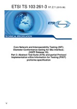 Die Norm ETSI TS 103261-3-V1.2.1 29.6.2015 Ansicht