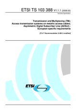 Die Norm ETSI TS 103388-V1.1.1 7.5.2008 Ansicht