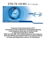 Die Norm ETSI TS 103901-V1.1.1 24.6.2015 Ansicht