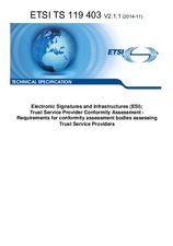 UNGÜLTIG ETSI TS 119403-V2.1.1 7.11.2014 Ansicht