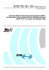 Die Norm ETSI TS 121101-V3.5.0 30.9.2001 Ansicht