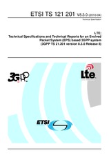 Die Norm ETSI TS 121201-V8.3.0 22.4.2010 Ansicht