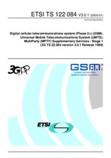 Die Norm ETSI TS 122084-V3.0.1 28.1.2000 Ansicht