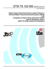 Die Norm ETSI TS 122093-V9.0.0 21.1.2010 Ansicht
